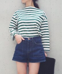 MEER. | ボーダーカットソー(Tシャツ/カットソー)