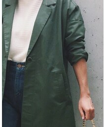 MEER. | ステンカラーコート