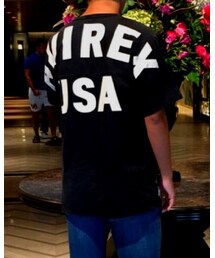 AVIREX | 大きめで股下が隠れますのでシルエットがきれいに見えます(Tシャツ/カットソー)