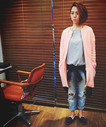 ZARA | ノーカラージャケット