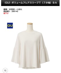 GU | Tシャツ/カットソー