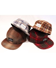 THE STAKE (ザ・ステイク) " 5PANEL CAP " NEL CHECK ［Limited edition］(キャップ)