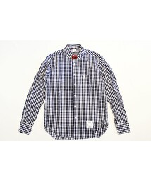sAn | ピン付き ギンガムチェックシャツ(シャツ/ブラウス)
