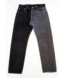 Hexico | Deformer left to right 2-tone Quarter tapered(デニムパンツ)