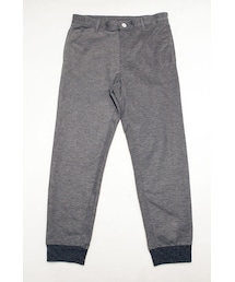 LOLO | top 杢ツイル裏毛 スラックス型スウェットパンツ(その他パンツ)