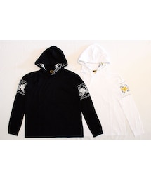 HURRAY HURRAY | FLOWER HOODED L/S T-Shirts(パーカー)