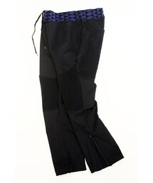 HURRAY HURRAY | JERSEY COMBINATION FLARE PANTS(スラックス)