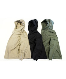 MANUAL ALPHABET | O/D タイプライター フードシャツ(シャツ/ブラウス)