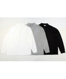 LOCALINA | LOCALINA-MERIYASU-(ロカリナ-メリヤス) " MOCK NECK TEE "(Tシャツ/カットソー)