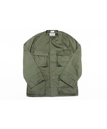 SALTWATER COWBOY | no-collar combat shirts(ミリタリージャケット)