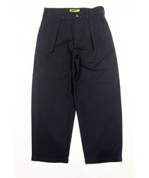 HURRAY HURRAY | 1 TUCK TWEED WIDE PANTS(スラックス)