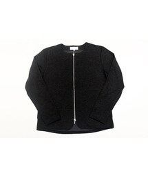 MANUAL ALPHABET | A/Wポンチ ZIP CARDIGAN(カーディガン/ボレロ)