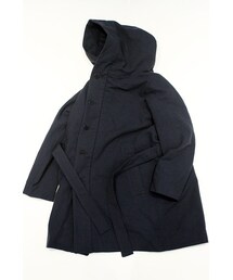 HURRAY HURRAY | TWEED HOODED GOWN COAT(ダウンジャケット/コート)