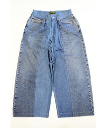 HURRAY HURRAY | HURRAY HURRAY (フレイ フレイ) composition " Remake DENIM WIDE PANTS " (デニムパンツ)