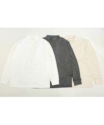 LOCALINA | LOCALINA-MERIYASU-(ロカリナ-メリヤス) " MOCK NECK TEE "(Tシャツ/カットソー)
