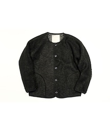 ink | ink (インク) Dyed Wool Mohair Cardigan " BLACK PANTHER "(カーディガン/ボレロ)