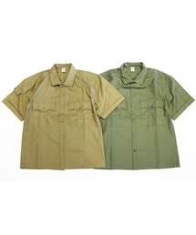 COMFORTABLE REASON (コンフォータブルリーズン) " Panama cloth Safari shirts "(シャツ/ブラウス)