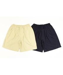 COMFORTABLE REASON (コンフォータブルリーズン) " Pile pocket 2tuck Nylon shorts " Exclusive(その他パンツ)