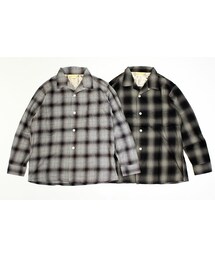 PENNY'S (ペニーズ) " w-p omble open shirts "(シャツ/ブラウス)