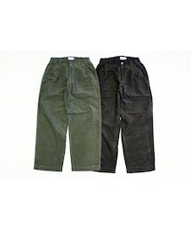 MANUAL ALPHABET | MANUAL ALPHABET (マニュアル アルファベット)　CORDUROY OD BUGGY PANT(スラックス)