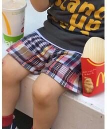 おさがり | 手縫いで裾上げちゃってる(パンツ)