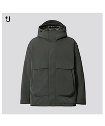 UNIQLO | ハイブリッドダウンオーバーサイズパーカ(ダウンジャケット/コート)