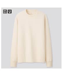 UNIQLO | ヒートテックコットンクルーネックT (長袖)(Tシャツ/カットソー)