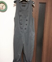 rivet & surge | ゆったりグレーサロペット(サロペット/オーバーオール)