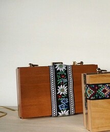 Woodsoda | Wood clutch(クラッチバッグ)