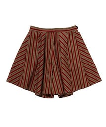 F i.n.t | クレイジーストライプフレアキュロット(その他パンツ)