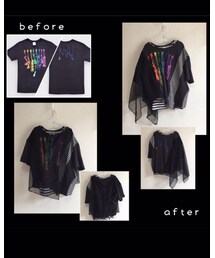 Mr.ChildrenツアーTシャツリメイク | Tシャツ/カットソー