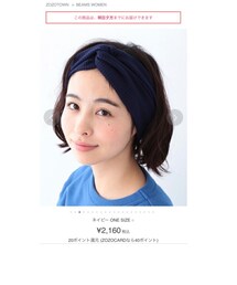 BEAMS WOMEN | ヘアバンド