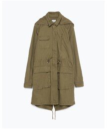 ZARA | ミリタリージャケット
