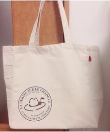 La cerise sur le chapeau | フランスの帽子屋さんの袋♡(エコバッグ/サブバッグ)