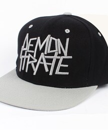 DEMONSTRATE | DEMONSTRATE LOGO 6 PANEL SNAPBACK GREY(その他)