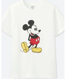 UNIQLO | KIDS ミッキー スタンズグラフィックT（半袖）(Tシャツ/カットソー)