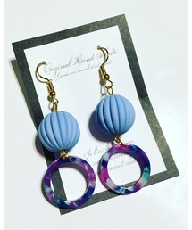 navyblue | ピアス（両耳用）