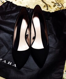 ZARA | スウェードパンプス(パンプス)