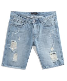 no brand | 淺藍色牛仔短褲(デニムパンツ)