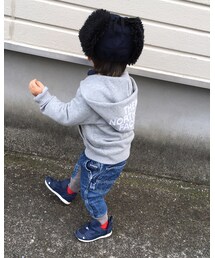 フードのロゴが大きめでかわいい♡ | パーカー