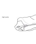 UNIQLO | high socks(襪子)