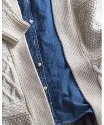 無印良品 | シャツワンピース