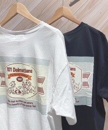 ❤︎Areeam | 101匹わんちゃん/スカーフ付きビッグTシャツ(Tシャツ/カットソー)