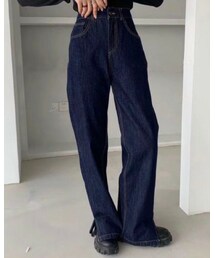 black select | デニムパンツ