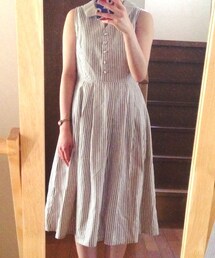 ストライプワンピース(ワンピース)