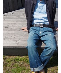 Levi's | Levi's リーバイス ベルト：デニムは勿論、どんなパンツにも合わせ易いブラック。(ベルト)