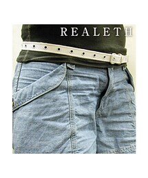 Levi's | 【Levi's リーバイス：テープベルト/ホワイト】ベルトホールが際立つ白は、ファッション性の高いアイテム。(ベルト)