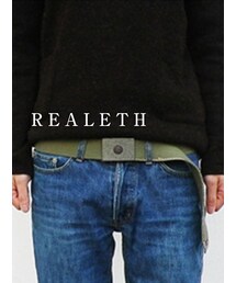 Levi's | 【Levi's リーバイス：テープベルト/アーミーグリーン】ミリタリーコーデにピッタリのアーミーグリーン。(ベルト)