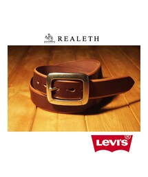 Levi's | 【Levi's リーバイス：ベルト/ダークブラウン】どんなスタイルにも落ち着いた印象を持たせてくれるダークブラウン。(ベルト)