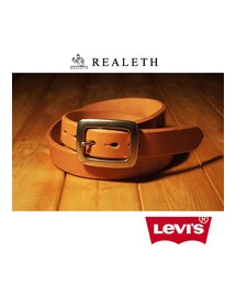 Levi's | 【Levi's リーバイス：ベルト/ナチュラル】使い込むほどに、素材の風合いの変化が、楽しめるナチュラル。(ベルト)